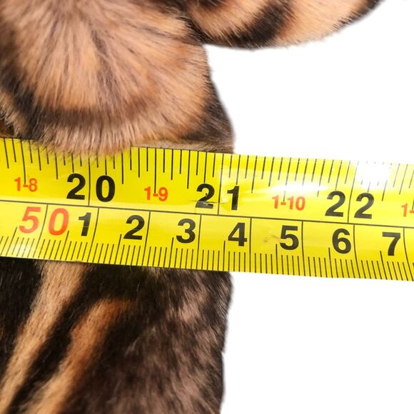 ANTHROPOLOGIE CURRENT‎ AIR COZY SOFT LEOPARD COLORBLOCK JACKET SZ M - Picture 14 of 16